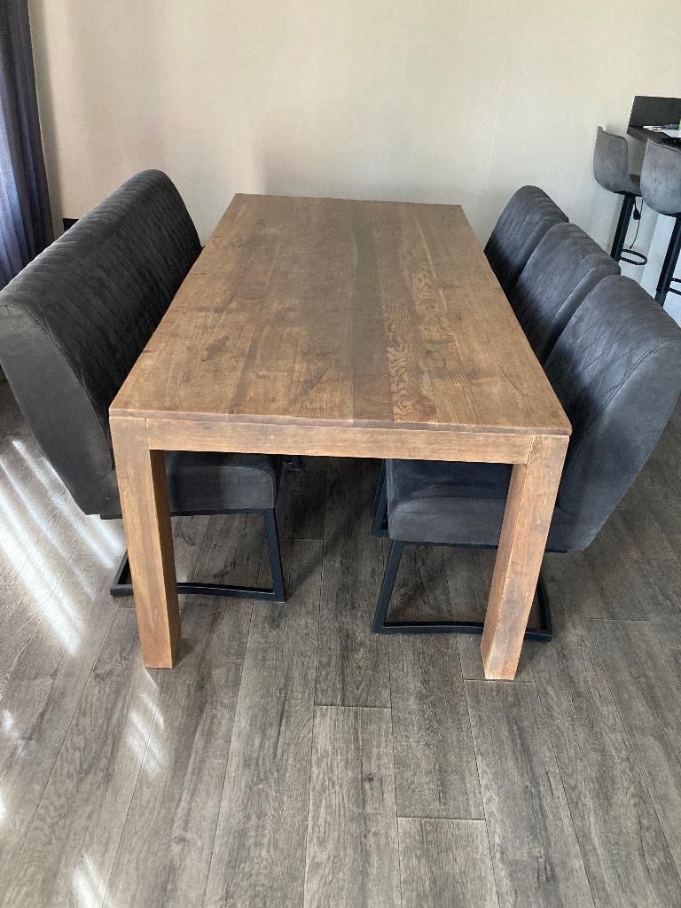 Eetkamer set, Ophalen, Gebruikt, Minder dan 4 stoelen