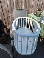 Witte wieg met matrasje - Zo goed als nieuw, Kinderen en Baby's, Babywiegjes en Ledikanten, Ophalen, Zo goed als nieuw, Wieg