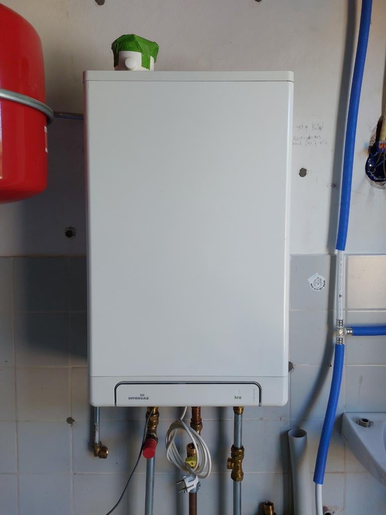 Intergas Kompakt Solo HRE 48 A 2022, Ophalen, Aardgas, Boiler, Minder dan 20 liter