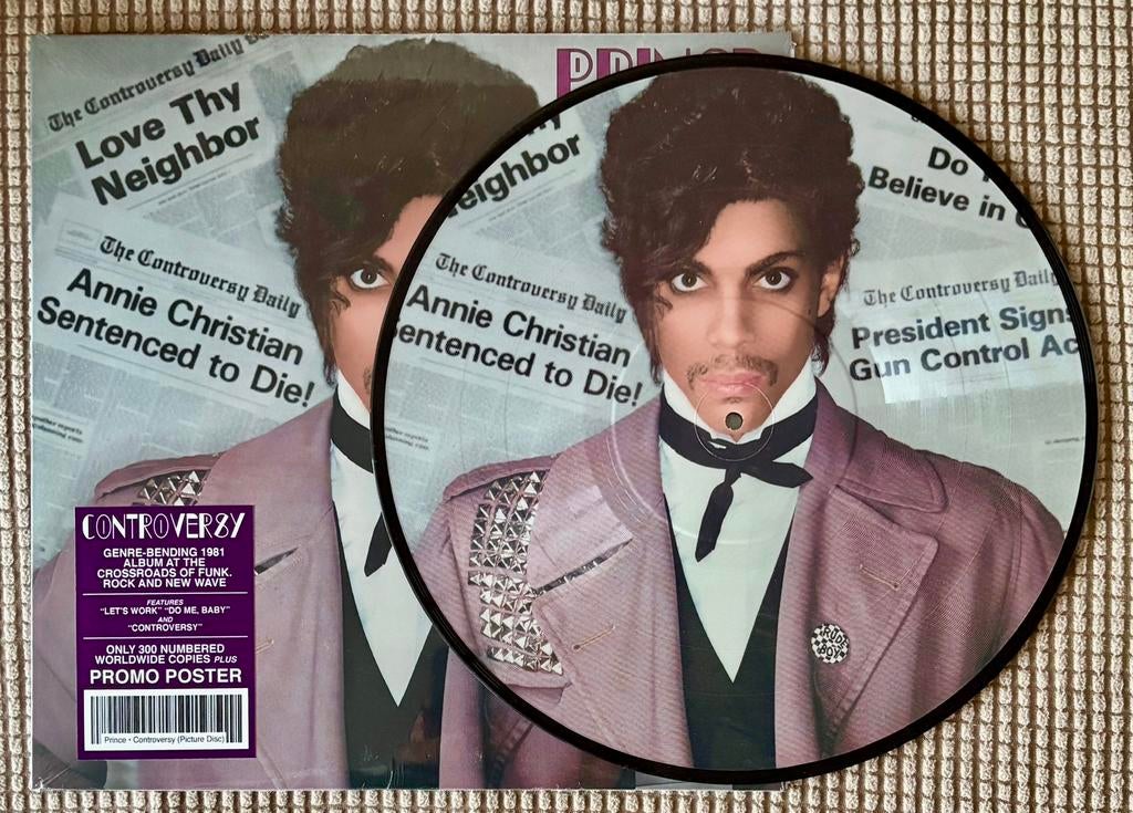 Prince LP Picture Disc Vinyl + Poster “Controversy” - Sealed, Cd's en Dvd's, Vinyl | Pop, Verzenden, Nieuw in verpakking