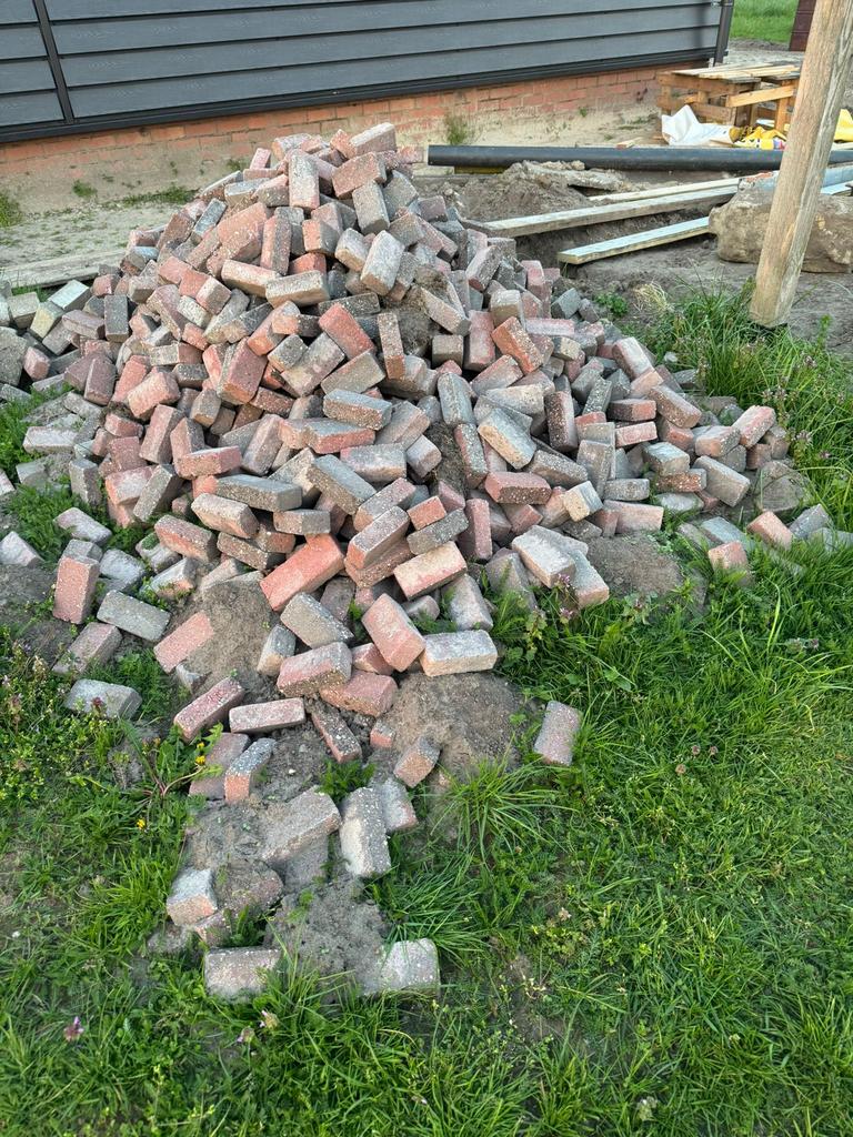 H klinkers en waaltje gratis ophalen, Ophalen of Verzenden, Zo goed als nieuw, Overige typen