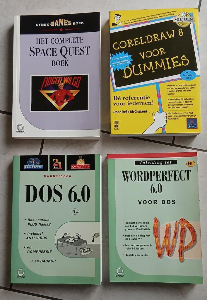Collectie Computerboeken - DOS, Windows, CorelDraw, Office, Boeken, Informatica en Computer, Gelezen, Besturingssystemen, Ophalen of Verzenden