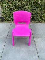 Kinder tuinstoel roze, Ophalen, Gebruikt, Kunststof
