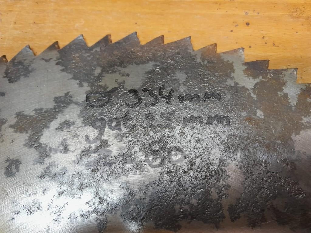 Div maten Cirkel zaagbladen Hout 334/330/305/300 en 254mm, Gebruikt, Onbekend, 70 mm of meer, Ophalen of Verzenden