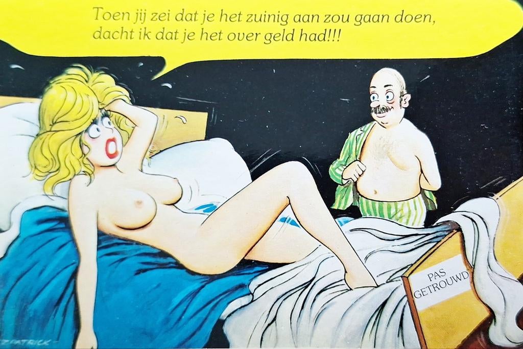 Vintage Ansichtkaart Humor, Zandvoort, Ophalen of Verzenden, Ongelopen, Noord-Holland