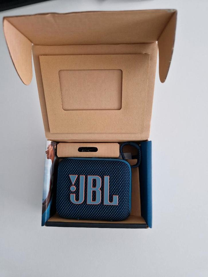JBL Go 4 - Draadloze Bluetooth Mini Speaker - Blauw NIEUW!, Audio, Tv en Foto, Luidsprekers, Nieuw, Overige typen, Minder dan 60 watt