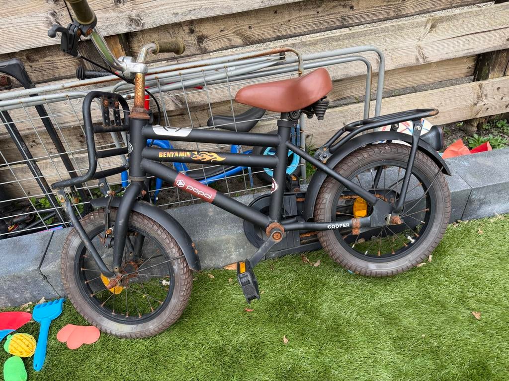 Kinderfiets  - Gebruikt, popal, Fietsen en Brommers, Fietsen | Kinderfietsjes, Ophalen of Verzenden, Gebruikt, 16 tot 20 inch