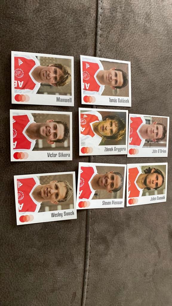 Panini 2004 ajax, Ophalen of Verzenden, Zo goed als nieuw, Ajax, Poster, Plaatje of Sticker