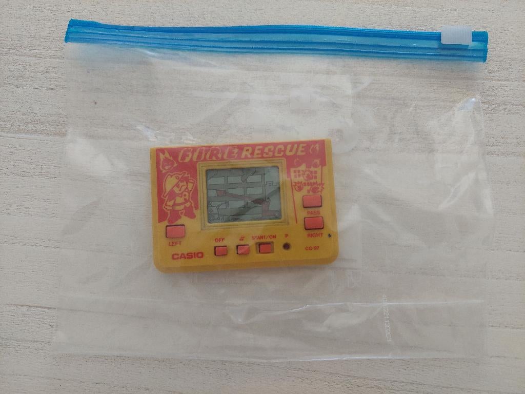 Casio Fire Rescue LCD Handheld Game (1985), Spelcomputers en Games, Games | Pc, Gebruikt, Avontuur en Actie, 1 speler, Vanaf 3 jaar
