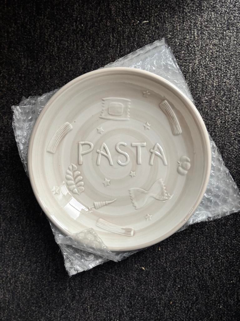 Mylène pasta borden nieuw, Huis en Inrichting, Keuken | Servies, Ophalen, Keramiek, Nieuw, Bord(en)