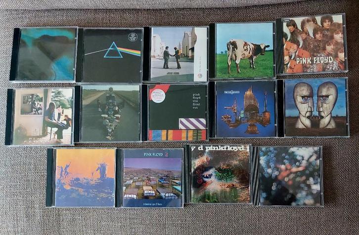 Pink Floyd - 22 cd's en 2 dvd 's, Cd's en Dvd's, Cd's | Pop, Gebruikt, 1960 - 1969, Ophalen of Verzenden