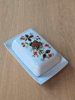 VIERKANTE PORSELEINEN BOTERVLOOT MET DEKSEL BAVARIA SCHUMANN, Ophalen of Verzenden