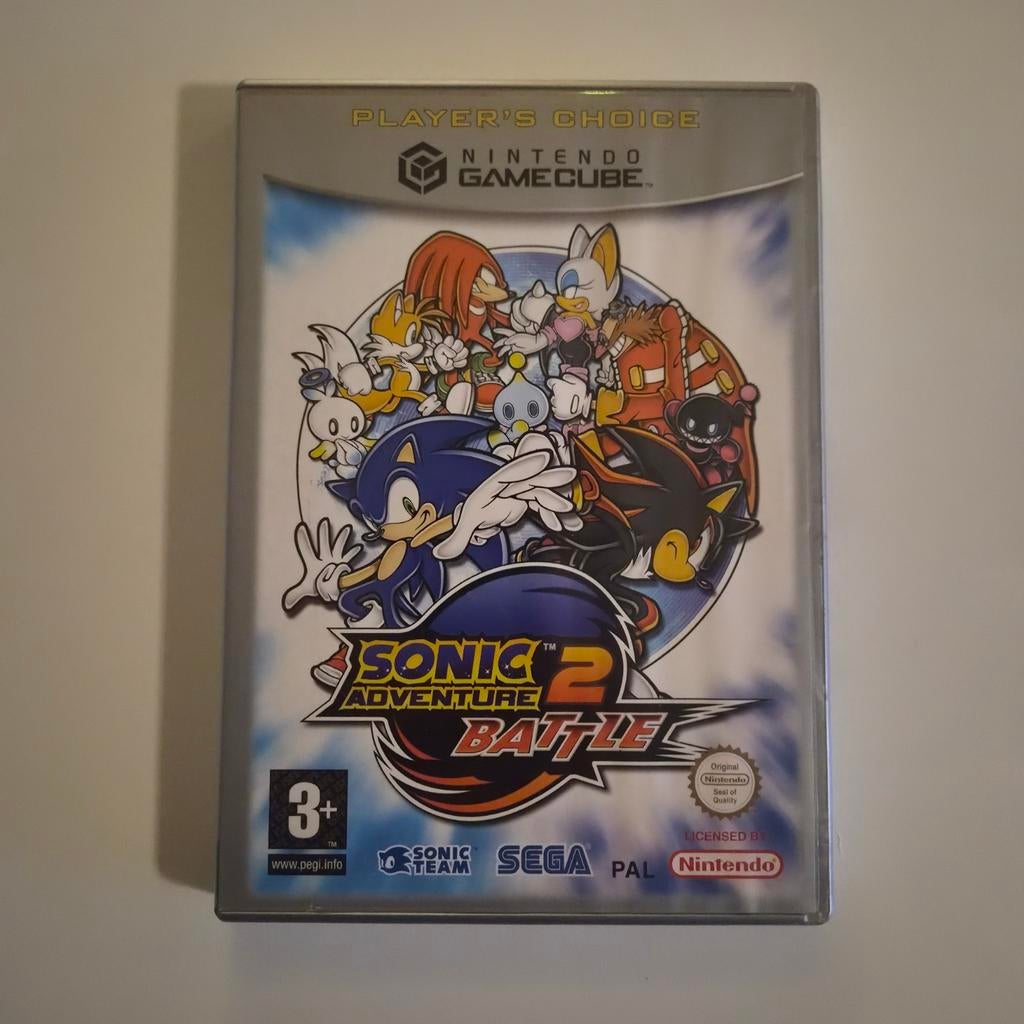 Sonic Adventure 2 Battle Nintendo GameCube, Spelcomputers en Games, Games | Nintendo GameCube, Ophalen of Verzenden, Zo goed als nieuw