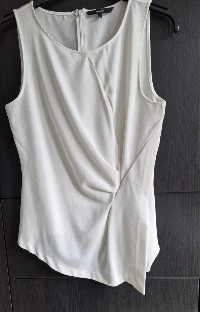 Vera Moda top maat L, zie €10 korting 5 items, Maat 38/40 (M), Vera moda, Wit, Ophalen of Verzenden