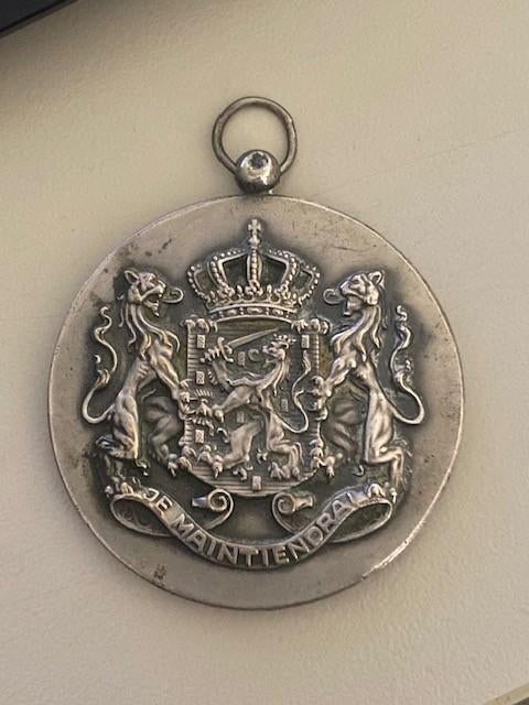 trekpaard medaille, Ophalen of Verzenden, Gebruikt