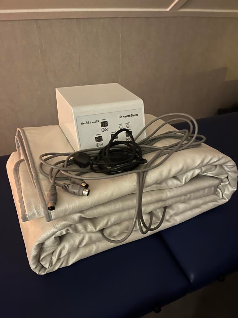 Infrarood Saunadeken (3 zones) - PERMSAL - Zo goed als nieuw, Ophalen, Zo goed als nieuw, Infrarood, Toebehoren