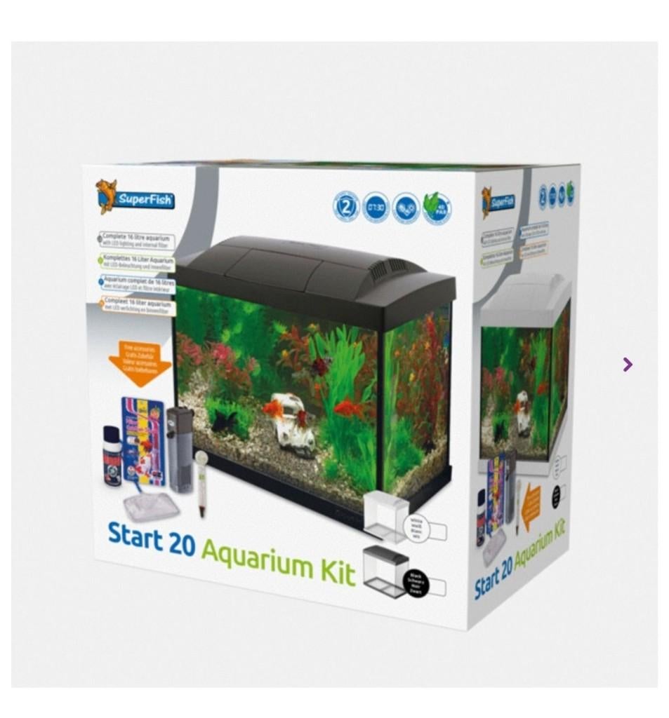 Aquarium 20 liter, Dieren en Toebehoren, Ophalen, Zo goed als nieuw, Leeg aquarium