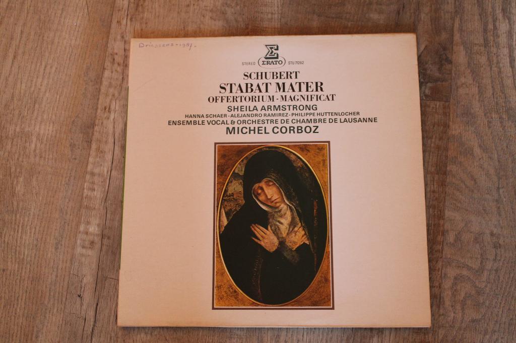 Schubert - Stabat Mater Offertorium Magnificat, Kamermuziek, Ophalen of Verzenden, Zo goed als nieuw, Inclusief binnenhoes