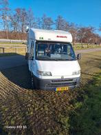 Compacte Fiat 230 Dethleffs camper, Caravans en Kamperen, Ringverwarming, Fiat, Treinzit, Tot en met 3