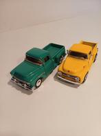 FORD F-100 en CHEVY Stepside pickup truck miniaturen, Ophalen of Verzenden, Zo goed als nieuw, Auto
