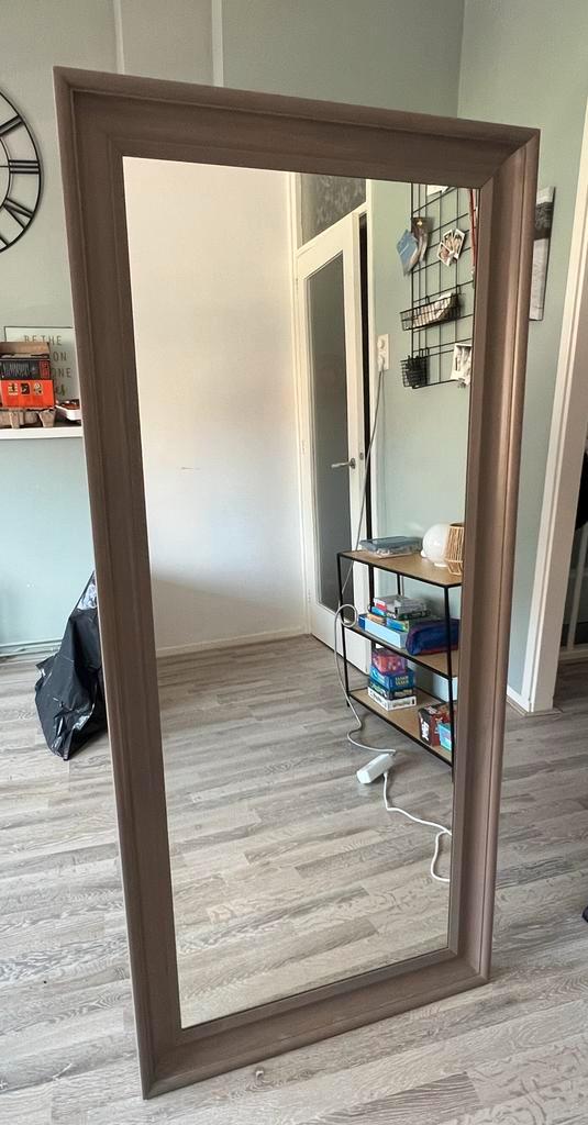 IKEA Hemnes spiegel 165x74cm, Huis en Inrichting, Woonaccessoires | Spiegels, Gebruikt, 50 tot 75 cm, 150 tot 200 cm, Rechthoekig