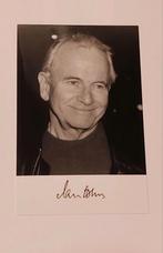 Handtekening Ian Holm A5 fotokaart, Verzamelen, Ophalen of Verzenden, Foto of Kaart, Gesigneerd