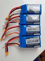 4 x 4S Lipo 650mah, Ophalen of Verzenden, Zo goed als nieuw, Elektro, Quadcopter of Multicopter