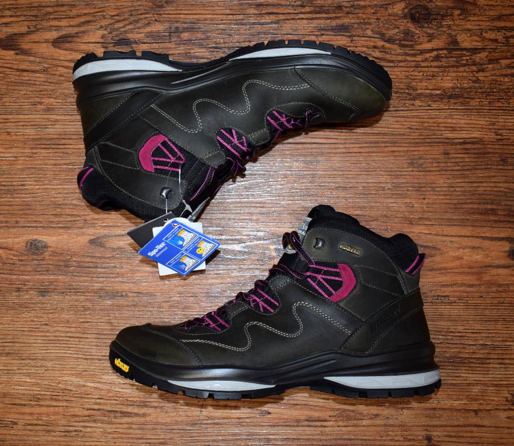 GRISPORT - leren wandelschoen Trainer Mid Fuxia - maat 42, Overige kleuren, Nieuw, Grisport, Wandelschoenen