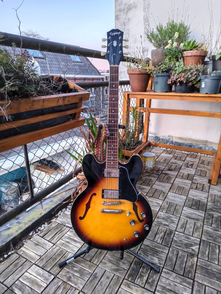 Epiphone ES335 Semi-Hollow Body Elektrische Gitaar, Muziek en Instrumenten, Snaarinstrumenten | Gitaren | Elektrisch, Ophalen of Verzenden