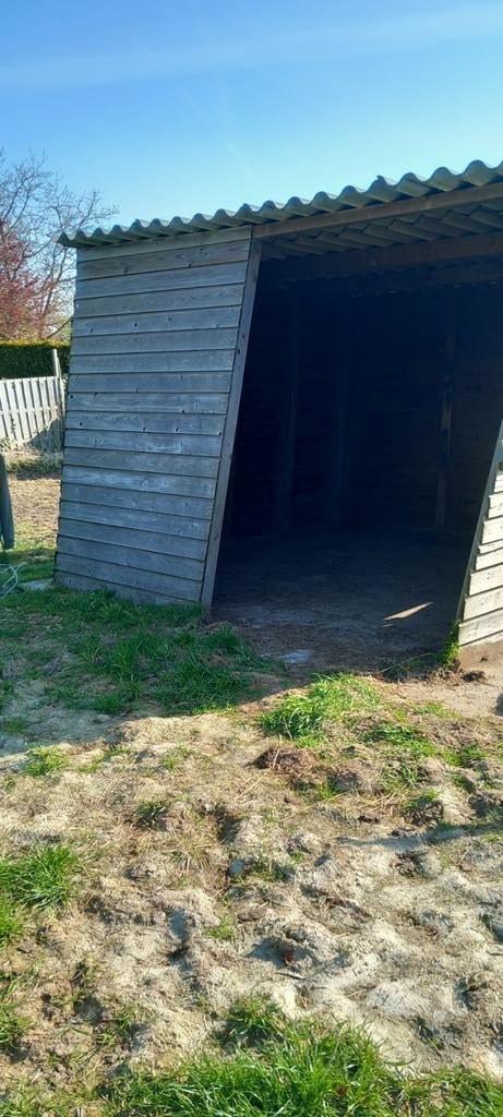 Te koop schuilstal 3x3m, Ophalen