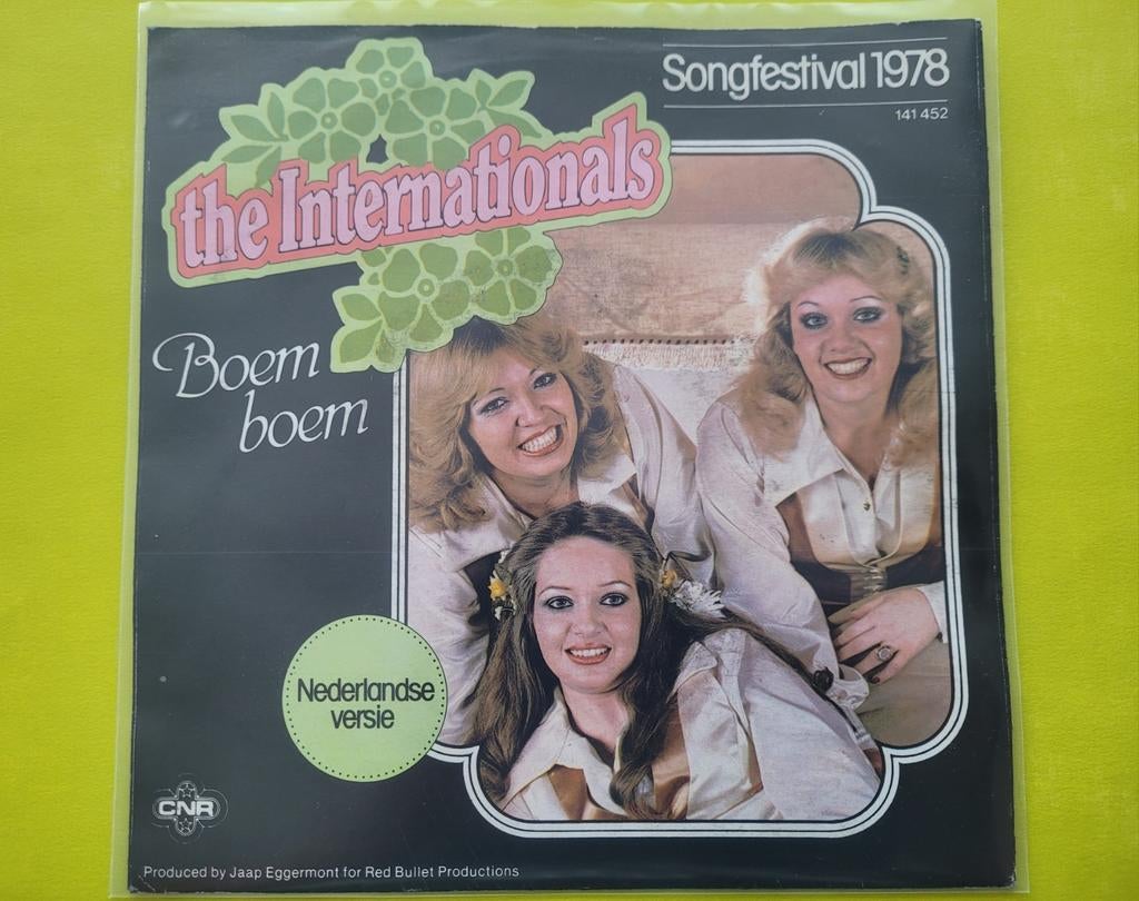 The Internationals - Boem boem .ned/eng(N.Songfestival 1978), Ophalen, Zo goed als nieuw, Overige formaten, Levenslied of Smartlap