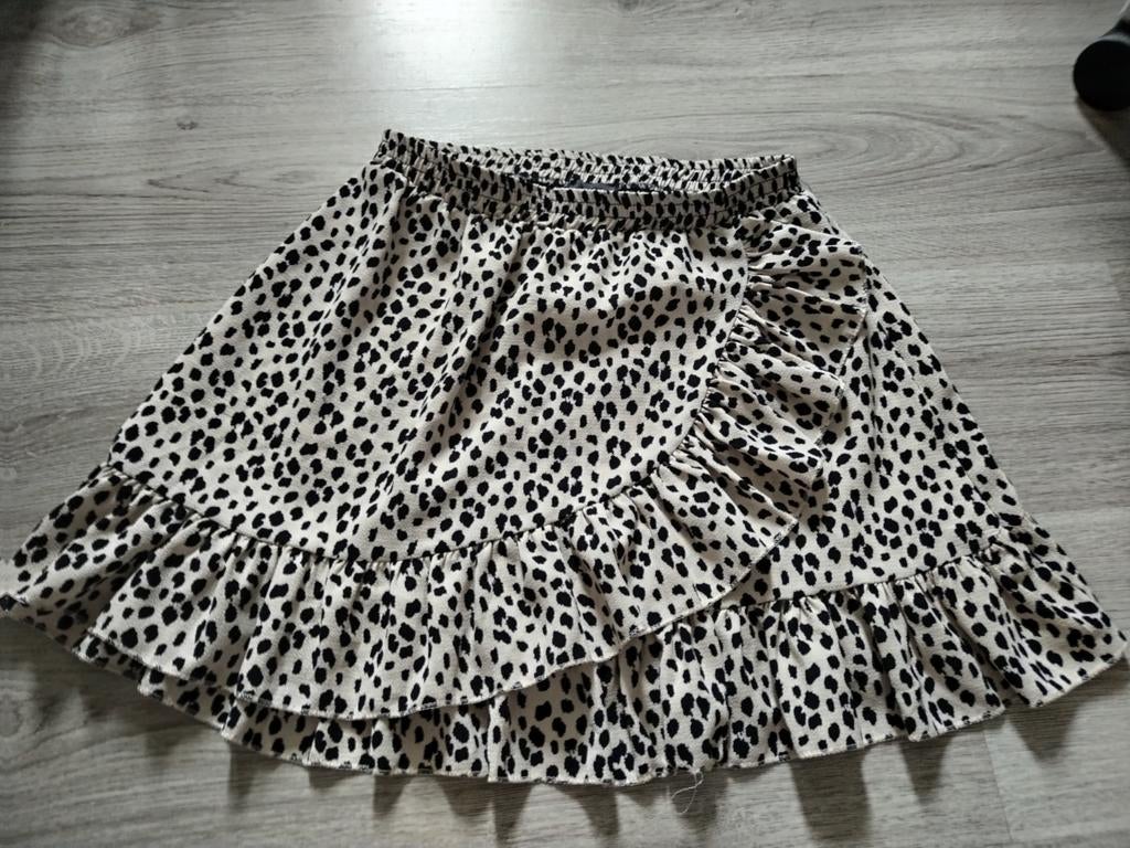 Seven Sisters Luipaardprint Rok Maat M, Maat 38/40 (M), Seven Sisters, Beige, Ophalen of Verzenden