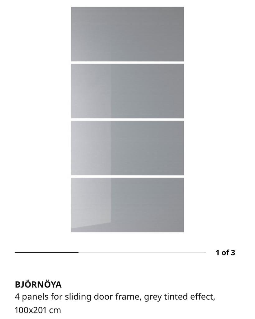 Ikea Kast Schuifdeur Set van 2 - Modern Design, Kunststof, Gebruikt, 200 cm of meer, 150 tot 200 cm