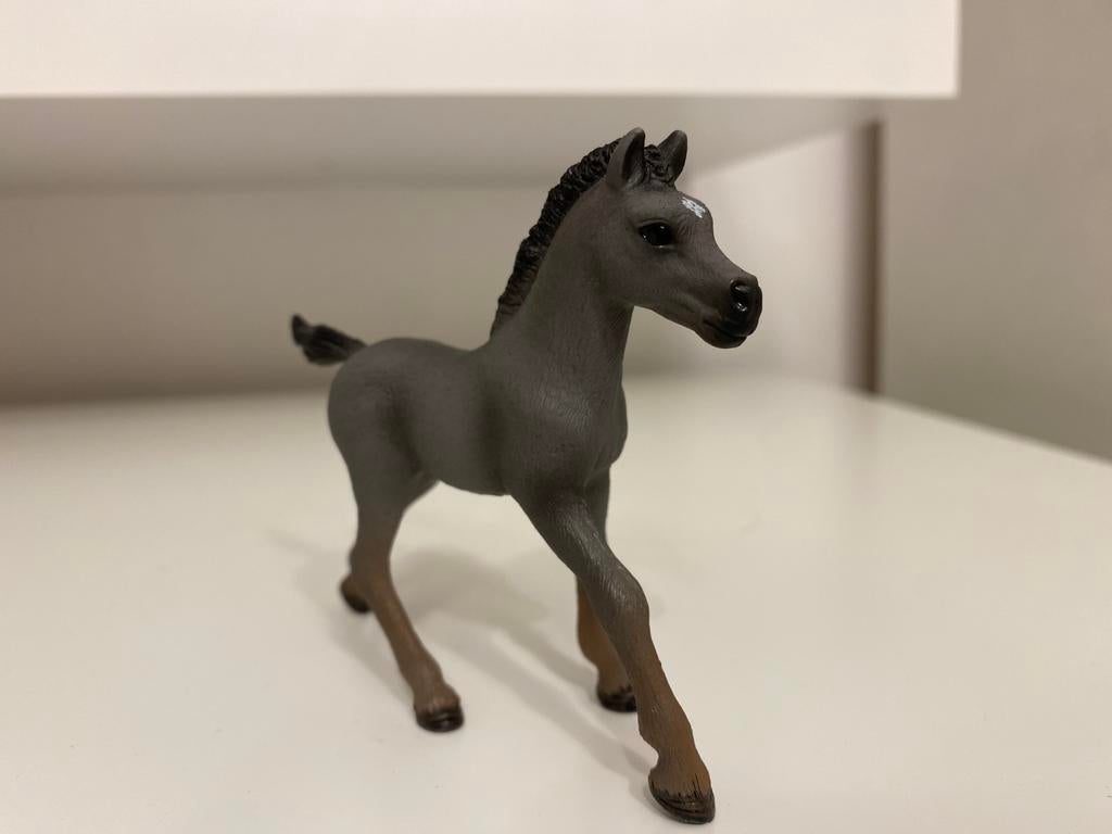 Schleich Exclusive Arabier Veulen ~ 97875, Verzamelen, Dierenverzamelingen, Ophalen of Verzenden, Zo goed als nieuw, Paard, Beeldje of Figuurtje
