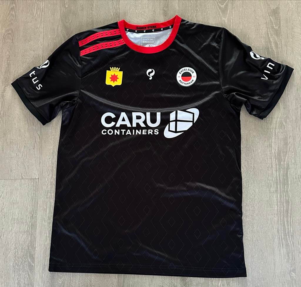 Excelsior Rotterdam thuisshirt dames 2023-2024, Kleding | Dames, Sportkleding, Verzenden, Zwart, Nieuw, Maat 46/48 (XL) of groter