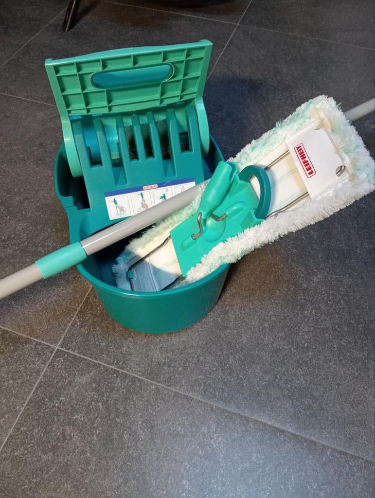 Leifheit XL Vloerwissysteem - Nieuw en Ongebruikt, Huis en Inrichting, Schoonmaakartikelen, Ophalen of Verzenden, Dweilemmer, -bak, of -wagen