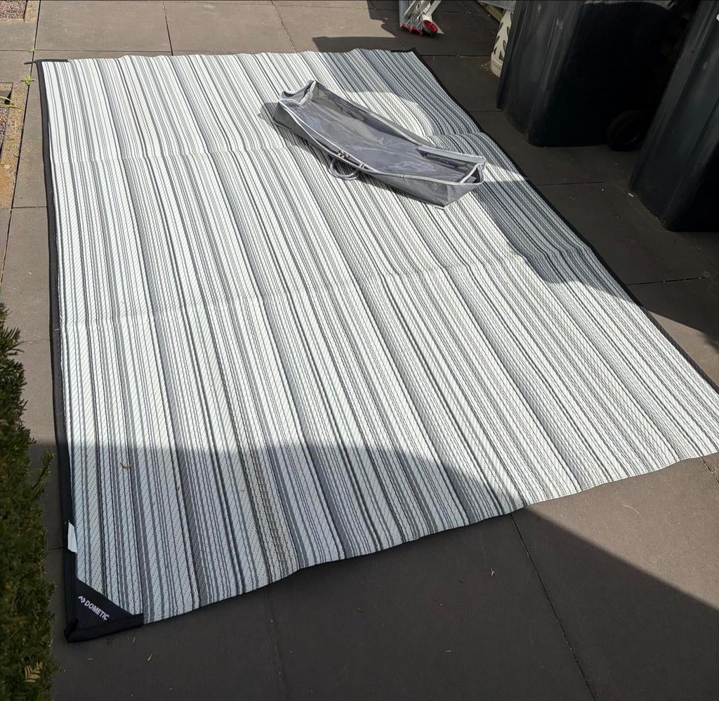 Dometic vloerkleed 2,50 x 1,85 m1 met opbergtas, Caravans en Kamperen, Kampeeraccessoires, Zo goed als nieuw, Ophalen