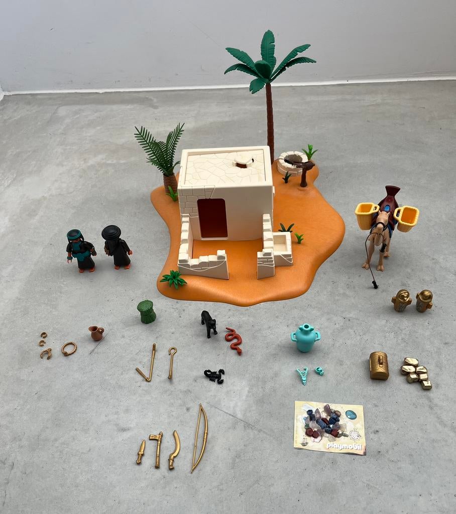 Playmobil 4246 Schuilplaats grafrovers compleet !, Ophalen of Verzenden, Zo goed als nieuw, Complete set