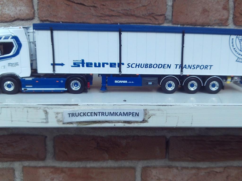 WSI  Scania  S  Highline  met   van  Steurer., Ophalen of Verzenden, Nieuw, Bus of Vrachtwagen, Wsi