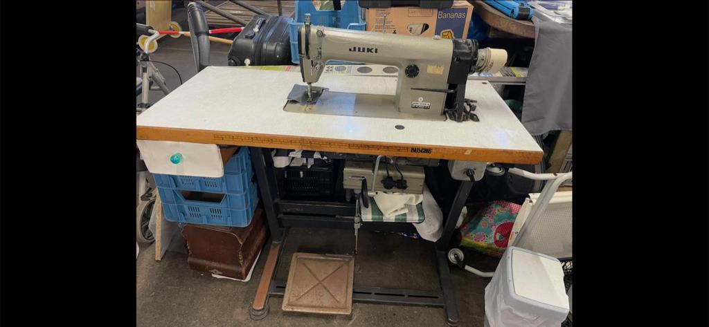 Juki Industriële Naaimachine met Stille Stappenmotor, Gebruikt, Naaimachine, Industrieel, Ophalen