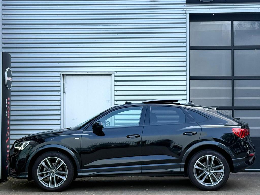 Audi Q3 35 TFSI 3x S-Line Sportback|Pano|Camera|Matrix|Sfeer, 12 maanden, 15 km/l, Euro 6, 4 cilinders