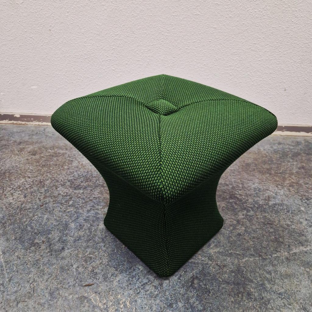 Bankje Vintage poef mushroom nieuw bekleed Stokking Terwolde, Huis en Inrichting, Aaldertgeertsstraat 43 Olst, Nieuw, Minder dan 50 cm