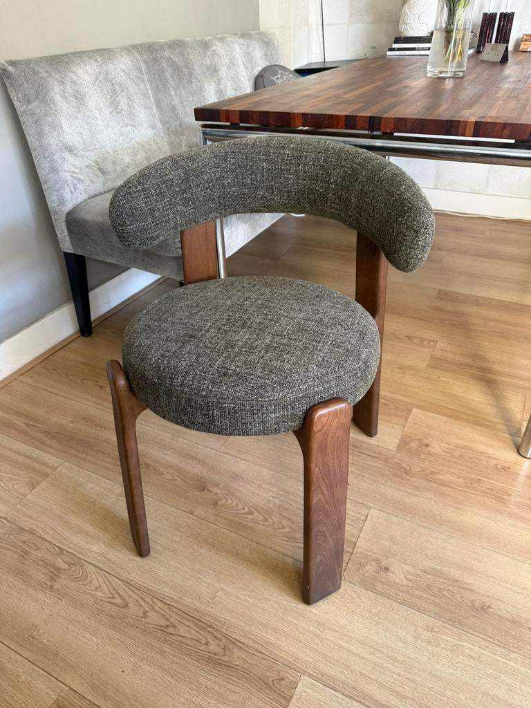 Kave home granite eetkamerstoel groen, Overige kleuren, Ophalen of Verzenden, Zo goed als nieuw, Eén