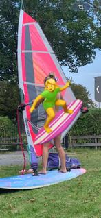Surfplank met accessoires - Rijnsburg, Watersport en Boten, Windsurfen, Ophalen, 250 tot 300 cm, Met vin(nen), Complete set
