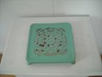 emaille brocante onderzetter, Ophalen of Verzenden