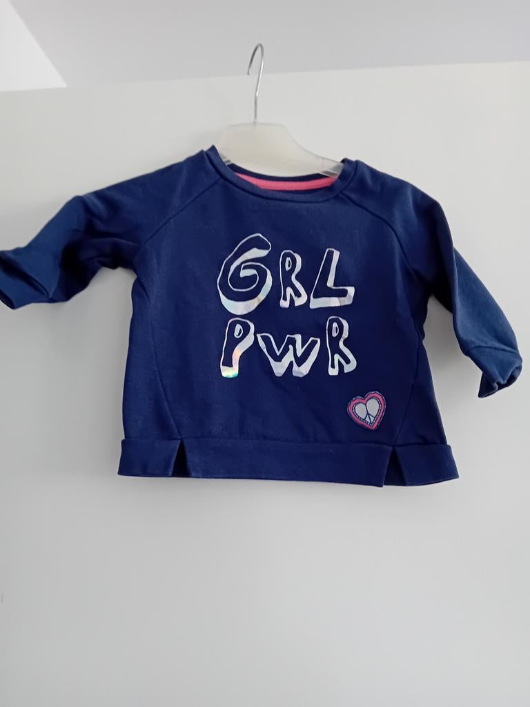 Pocopiano sweater maat 74-80, Kinderen en Baby's, Babykleding | Maat 74, Zo goed als nieuw, Truitje of Vestje, Meisje, Pocopiano