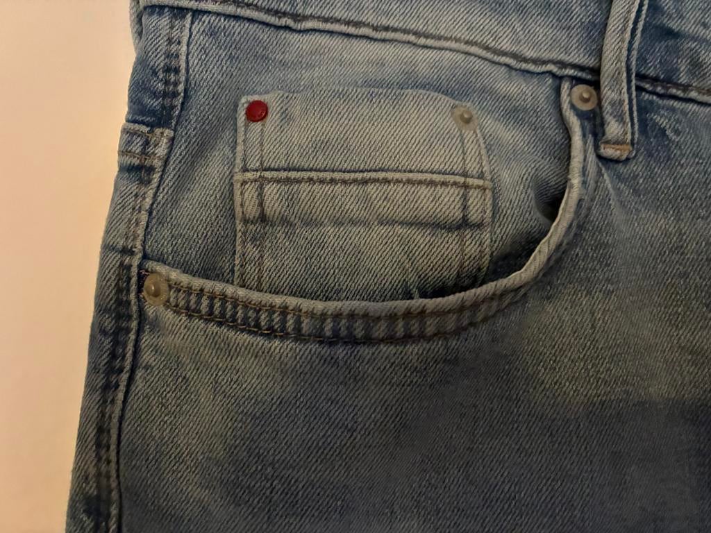 NIEUWE JEANS HEREN Super gaafe broek34/34, Kleding | Heren, Spijkerbroeken en Jeans, Ophalen of Verzenden, Zo goed als nieuw, Blauw