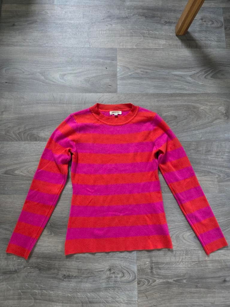 Drôle de Copine gestreepte trui, Ophalen of Verzenden, Zo goed als nieuw, Roze, Maat 36 (S)