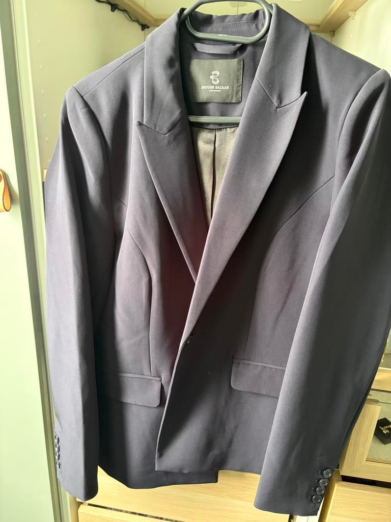 Dames blazer marineblauw maat 40, Ophalen of Verzenden, Zo goed als nieuw, Maat 38/40 (M), Blauw