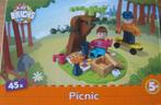 Doosje Kid Bricks - Picnic - 45 onderdelen - bouwstenen, Ophalen of Verzenden, Zo goed als nieuw, Bouwen
